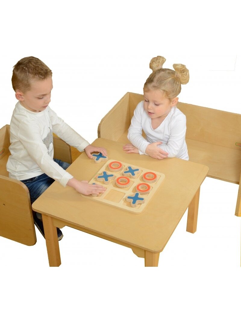 Medinis Žaidimas Vaikams Loginis Galvosūkis Tic Tac Toe MASTERKIDZ 3