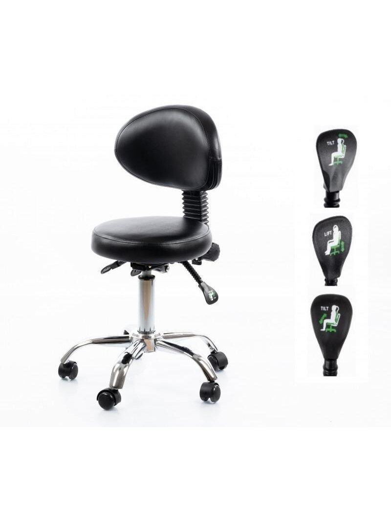 Meistro kėdė Restpro® Round 5 black