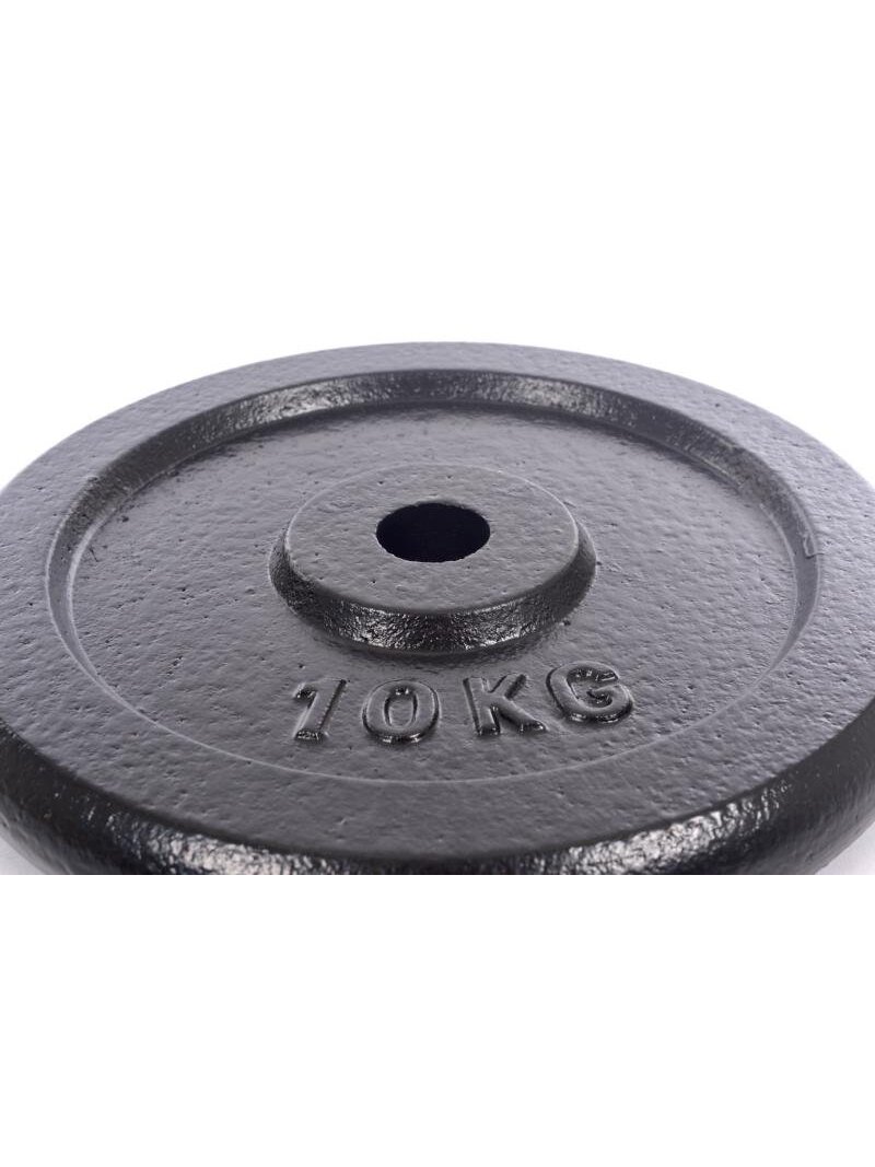 Metalinis diskas štangoms ir hanteliams 10kg (31,5mm) 2