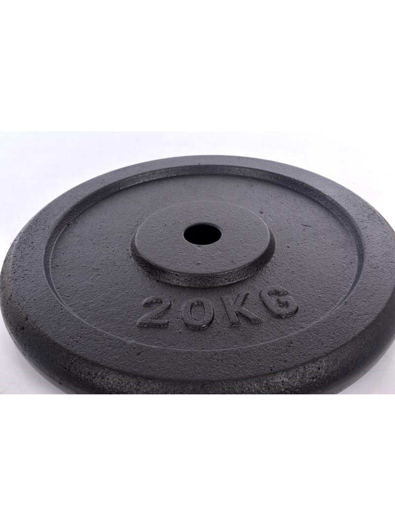 Metalinis svoris štangoms ir hanteliams 20kg 2 Metalinis svoris štangoms ir hanteliams 20kg 2