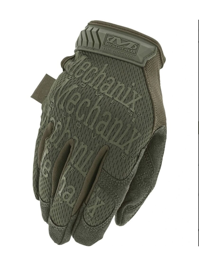 Mechanix Wear Pirštinės Mechanix The Original® Olive Drab M dydis. Velcro, dirbtinė oda, TrekDry®