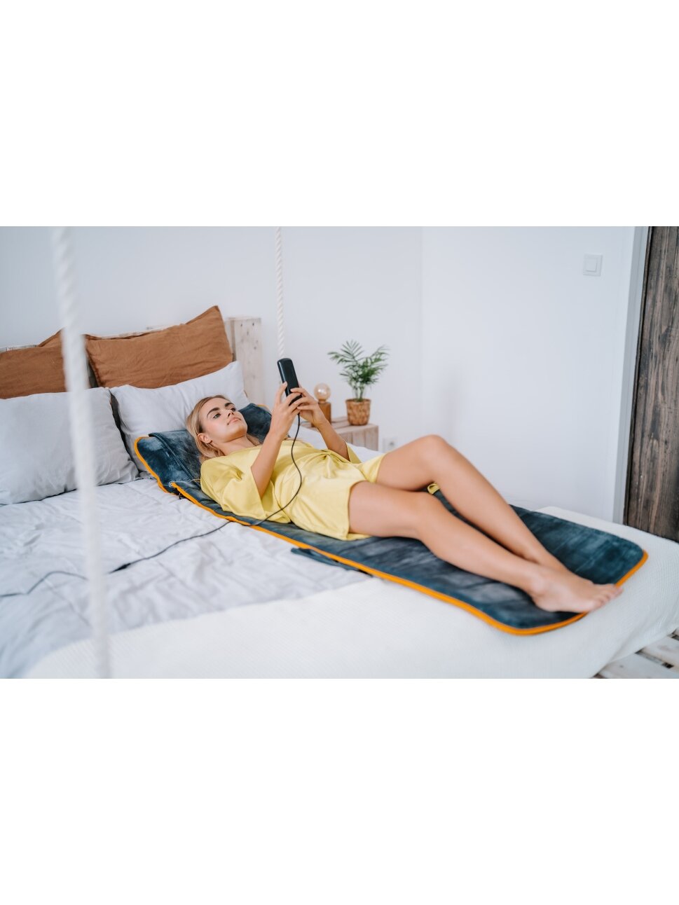 Viso kūno vibracinis masažinis kilimėlis Medivon Nova Lying massage mat 6