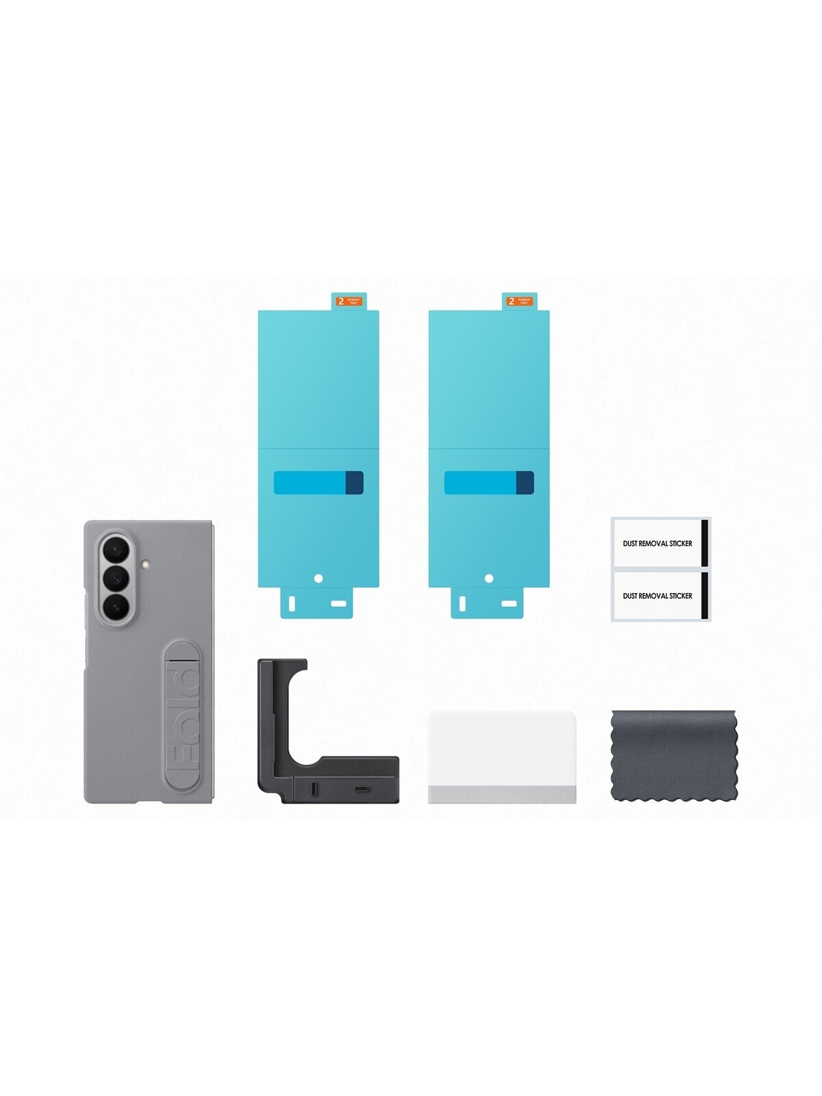 MF966CJEGWW Silicone Case Samsung Galaxy Fold7, Gray 5