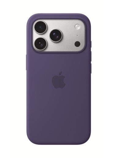 MGFG4ZM/A iPhone 17 Pro Silicone Case with MagSafe, Purple Fog