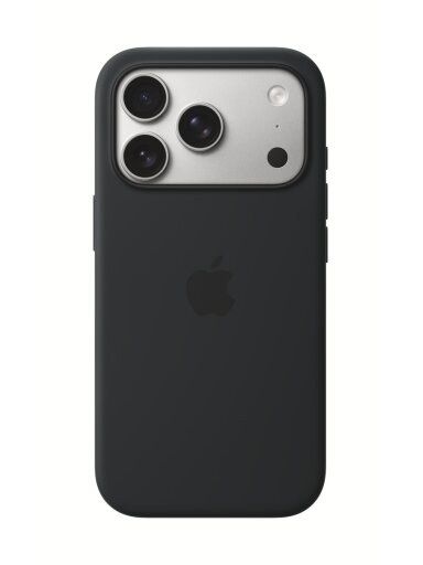 MGFK4ZM/A iPhone 17 Pro Silicone Case with MagSafe, Black