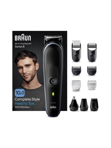 MGK5445 Braun Kirpimo Rinkinys Viskas Viename 10in1