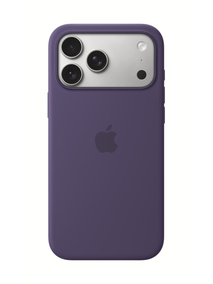 MGFN4ZM/A iPhone 17 Pro Max Silicone Case with MagSafe, Purple Fog