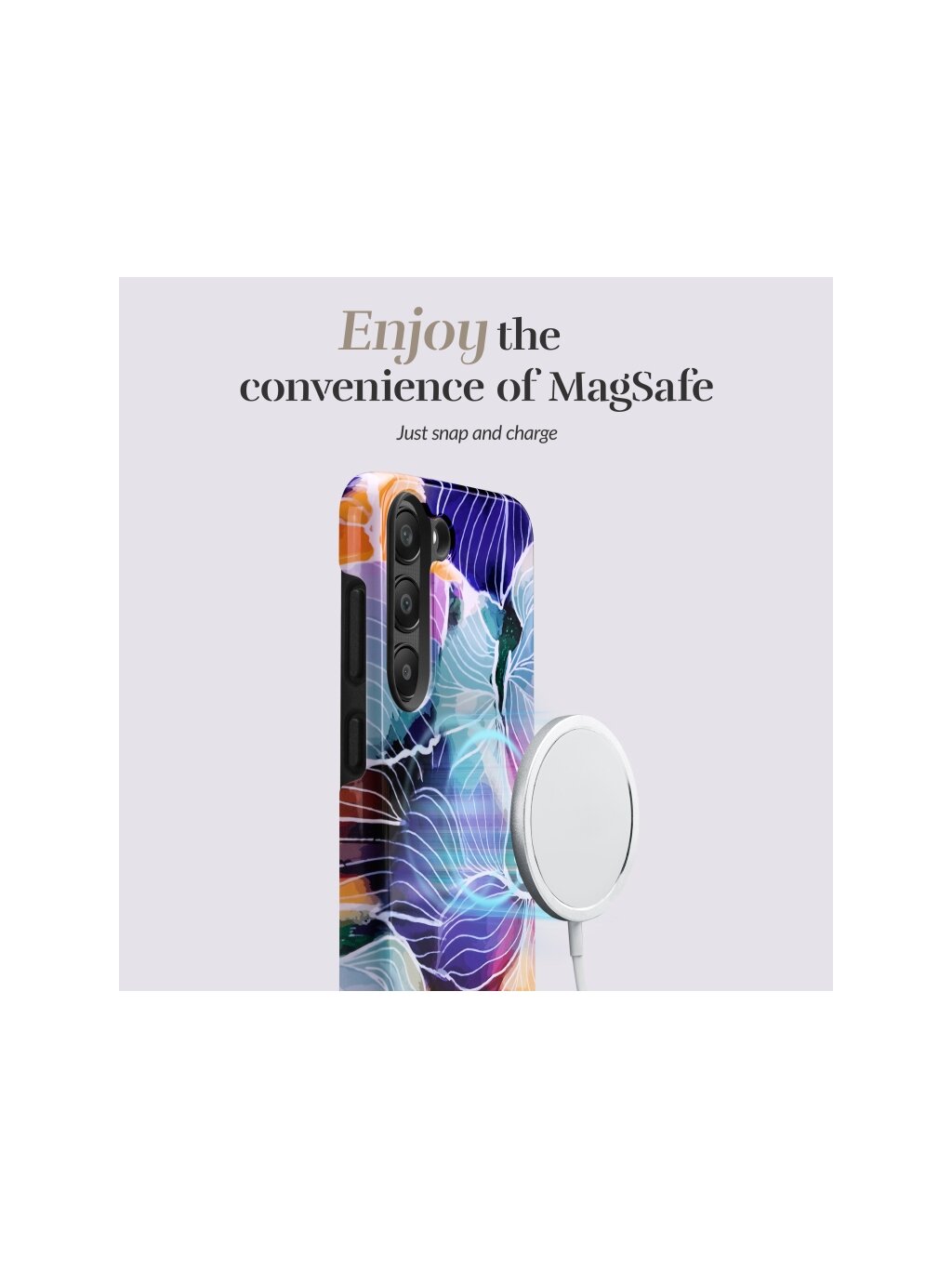 MIO Flowers Magsafe Compatible for Samsung S24 5G 2 MIO Flowers Magsafe Compatible for Samsung S24 5G 2