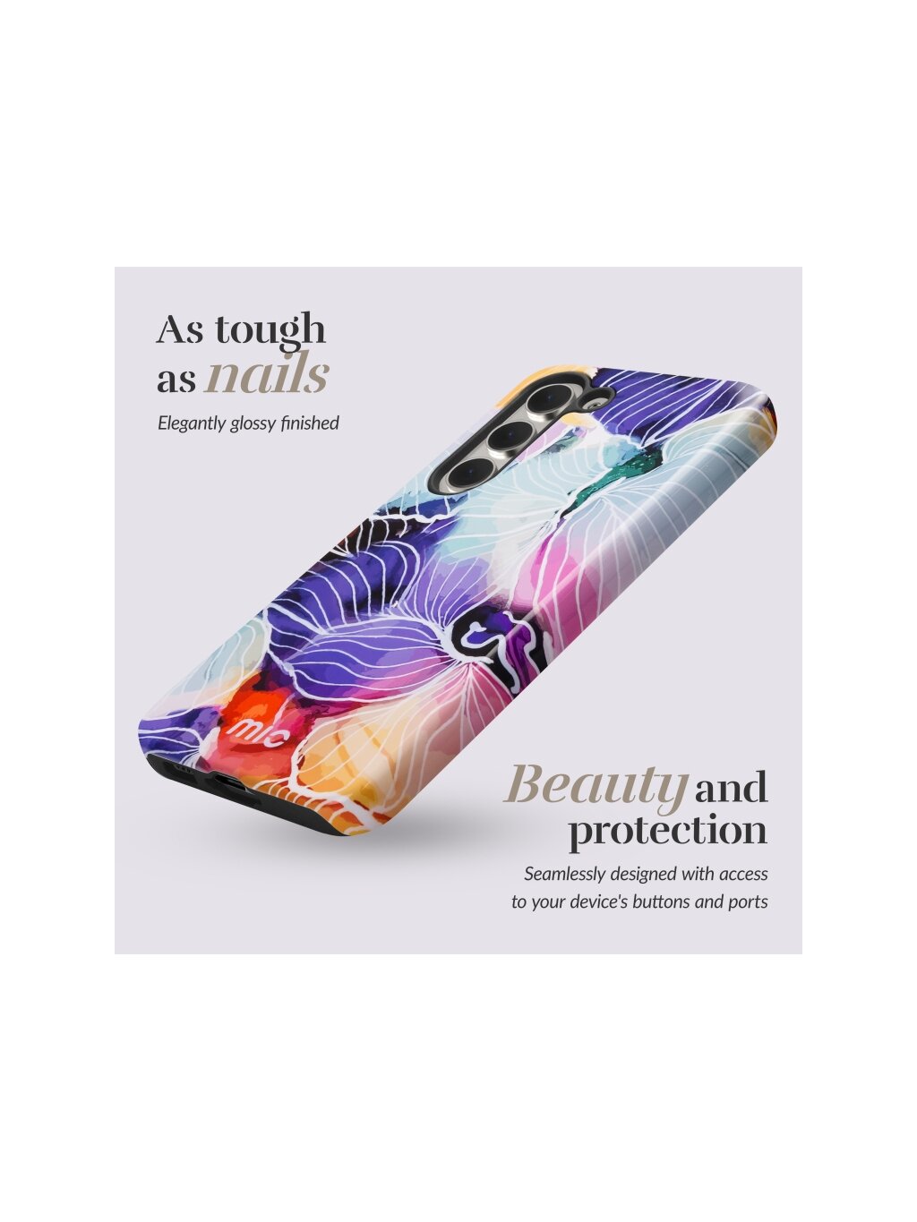 MIO Flowers Magsafe Compatible for Samsung S24 5G 4 MIO Flowers Magsafe Compatible for Samsung S24 5G 4