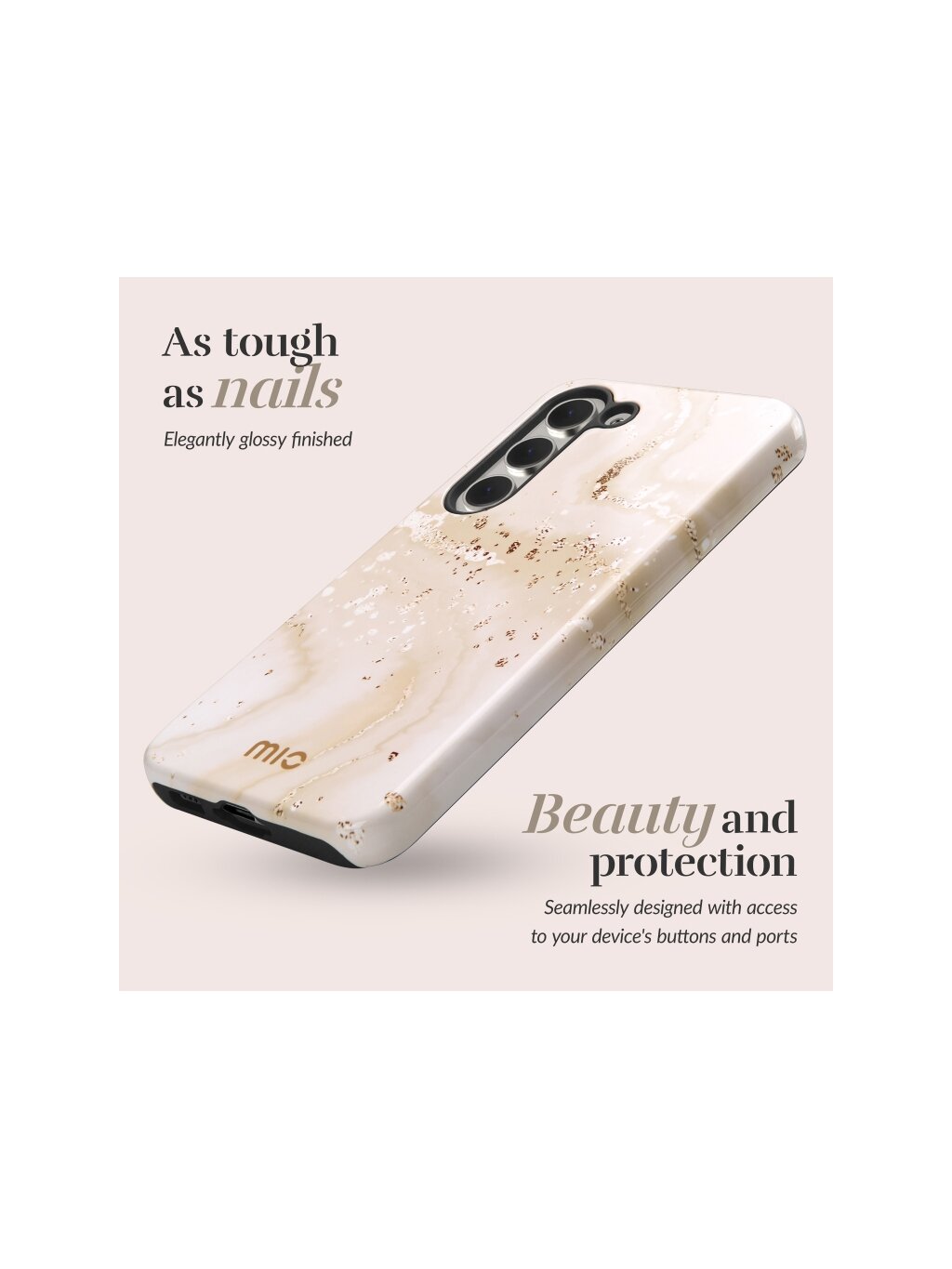 MIO Gold Marble Magsafe Compatible for Samsung S25 Plus 5G 8 MIO Gold Marble Magsafe Compatible for Samsung S25 Plus 5G 8