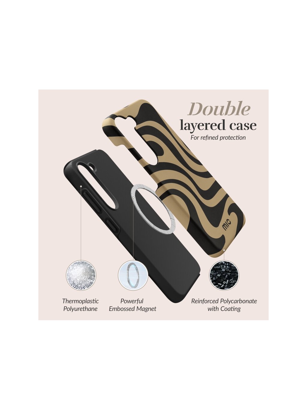 MIO Swirl Magsafe Compatible for Samsung S25 Plus 5G 4
