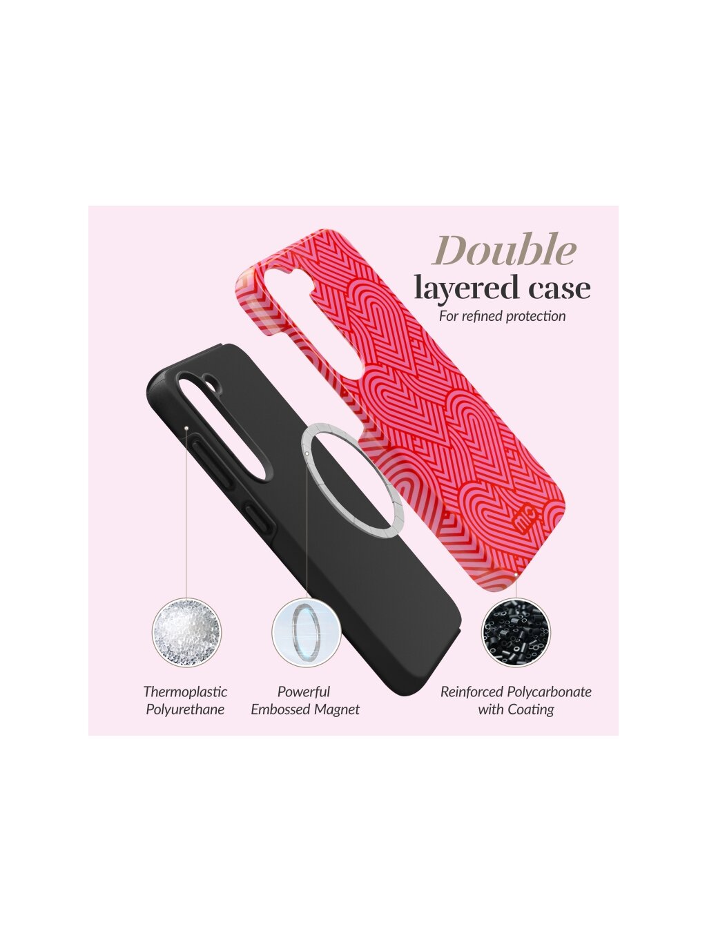 MIO Wild Hearts Magsafe Compatible for Samsung S24 5G 2 MIO Wild Hearts Magsafe Compatible for Samsung S24 5G 2
