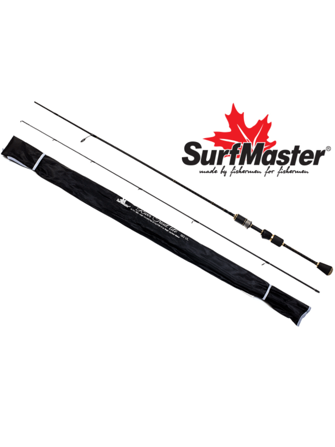 Mikro Spiningas SURF MASTER River Trout TX-30 2-dalių, Ilgis 1,8m, Testas 0.6 - 6g. 2