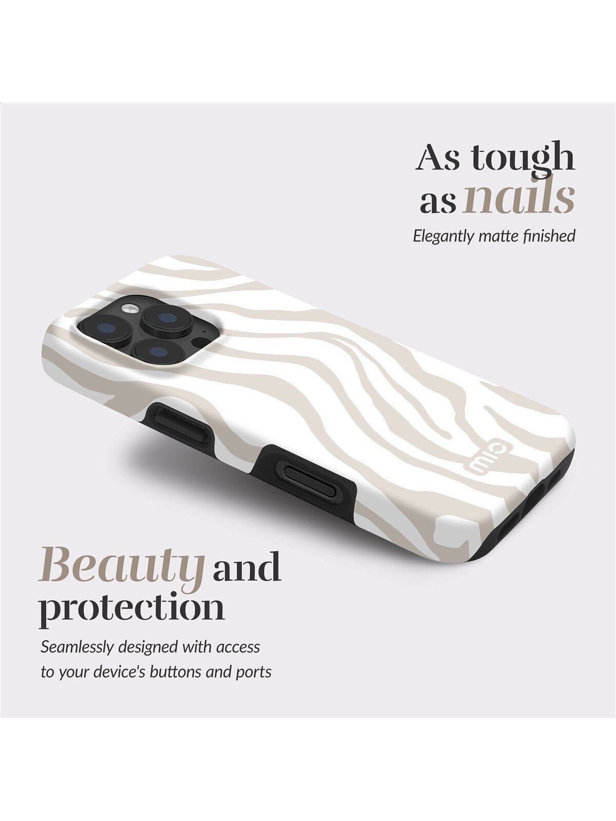 MIO Sandy Zebra Magsafe Case Compatible for Samsung S25+ 5G 4 MIO Sandy Zebra Magsafe Case Compatible for Samsung S25+ 5G 4