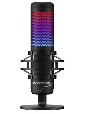 Mikrofonas HyperX QuadCast S, juoda Mikrofonas HyperX QuadCast S, juoda