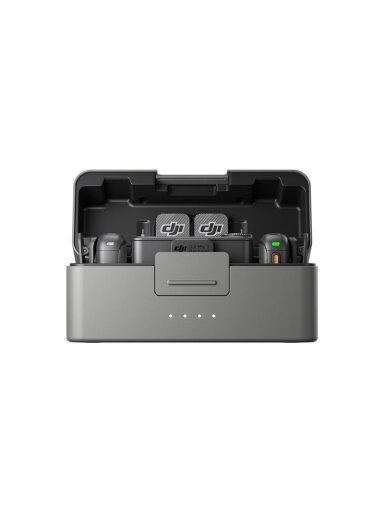 MIKROFONAS DJI MIC 3 (2TX+1RX+DĖKLAS)