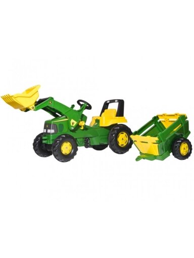 Minamas Traktorius John Deere iš Rolly Toys