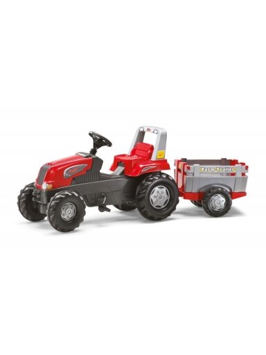 Minamas Traktorius su Priekaba Rolly Toys Junior 3-8 m. iki 50kg