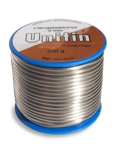 Minkštas lydmetalis Unipak, 250 g
