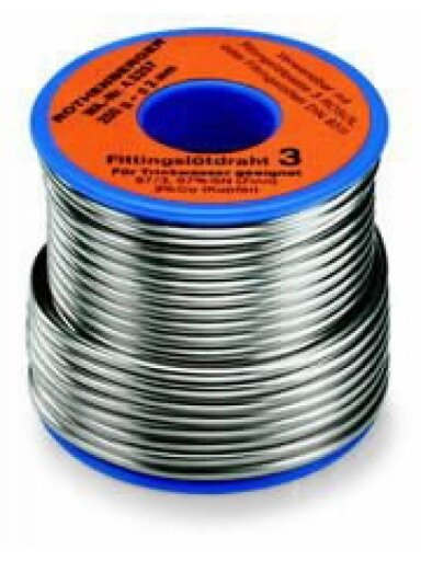 Minkšto litavimo viela ROSOL 3 2mm 250g, Rothenberger