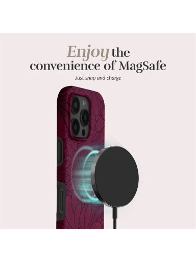 MIO Berry Blooms Magsafe Case Compatible for iPhone 16 Pro Max