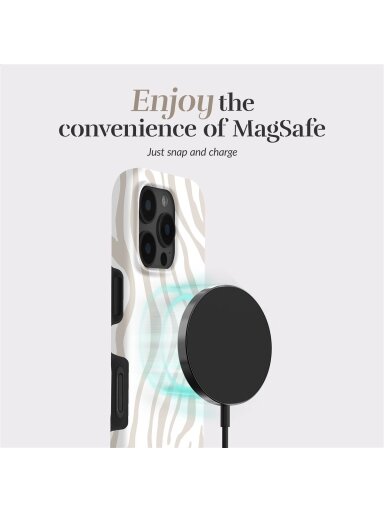 MIO Sandy Zebra Magsafe Case Compatible for Samsung S25+ 5G