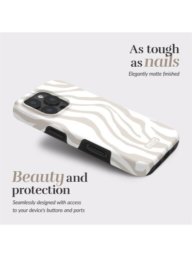 MIO Sandy Zebra Magsafe Case Compatible for Samsung S25 Ultra 5G