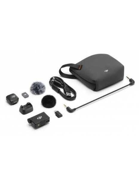 MIKROFONAS ACC DJI MIC MINI (1TX+1RX) MIKROFONAS ACC DJI MIC MINI (1TX+1RX)
