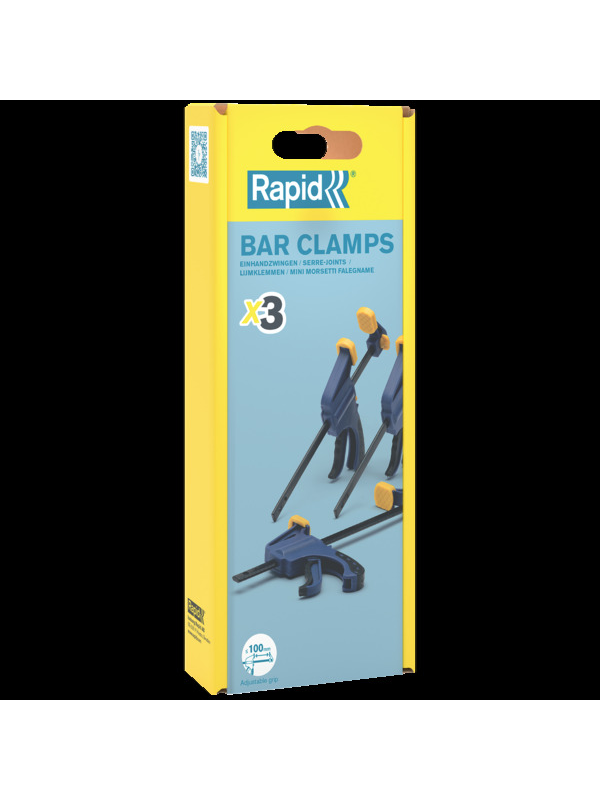 Mini One-Handed Bar Clamps, Rapid Mini One-Handed Bar Clamps, Rapid
