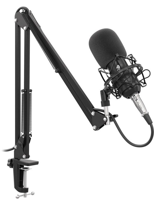 Mikrofonas Genesis Radium 300 XLR, juoda 1