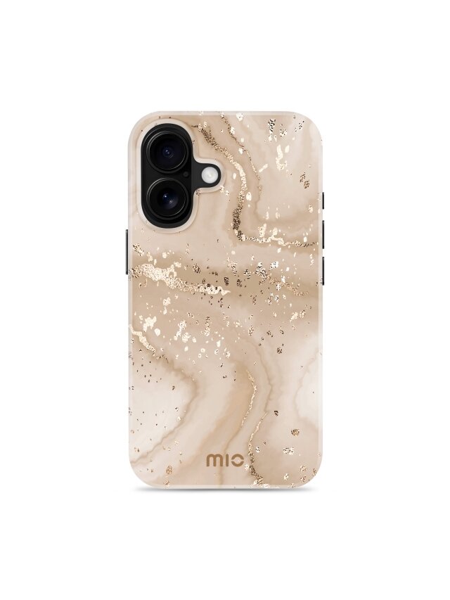 MIO Gold Marble Magsafe Compatible for iPhone 16 2 MIO Gold Marble Magsafe Compatible for iPhone 16 2
