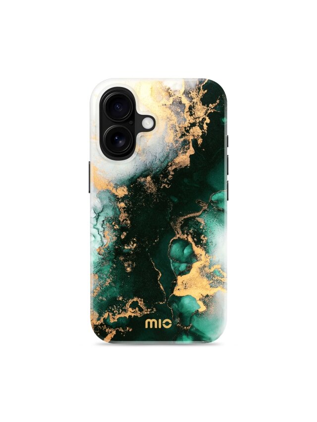 MIO Green Marble Magsafe Compatible for iPhone 16 4 MIO Green Marble Magsafe Compatible for iPhone 16 4