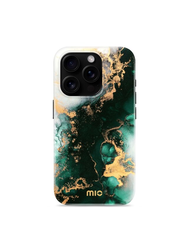 MIO Green Marble Magsafe Compatible for iPhone 16 Pro 6
