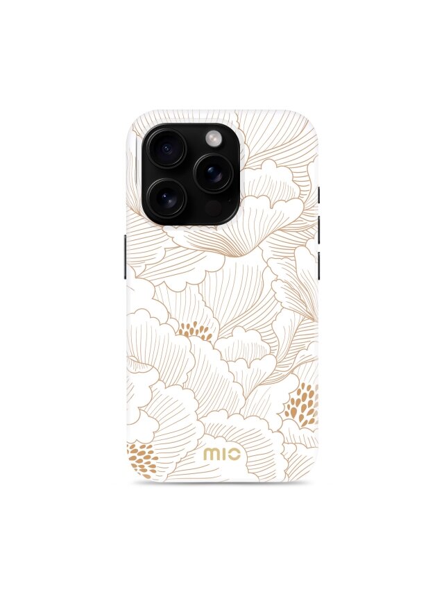 MIO White Roses Magsafe Compatible for iPhone 16 Pro 1 MIO White Roses Magsafe Compatible for iPhone 16 Pro 1