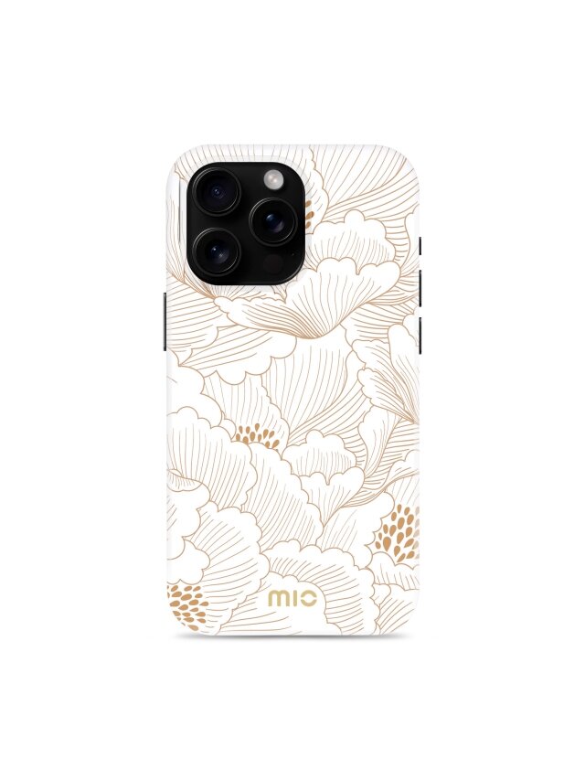 MIO White Roses Magsafe Compatible for iPhone 16 Pro Max MIO White Roses Magsafe Compatible for iPhone 16 Pro Max