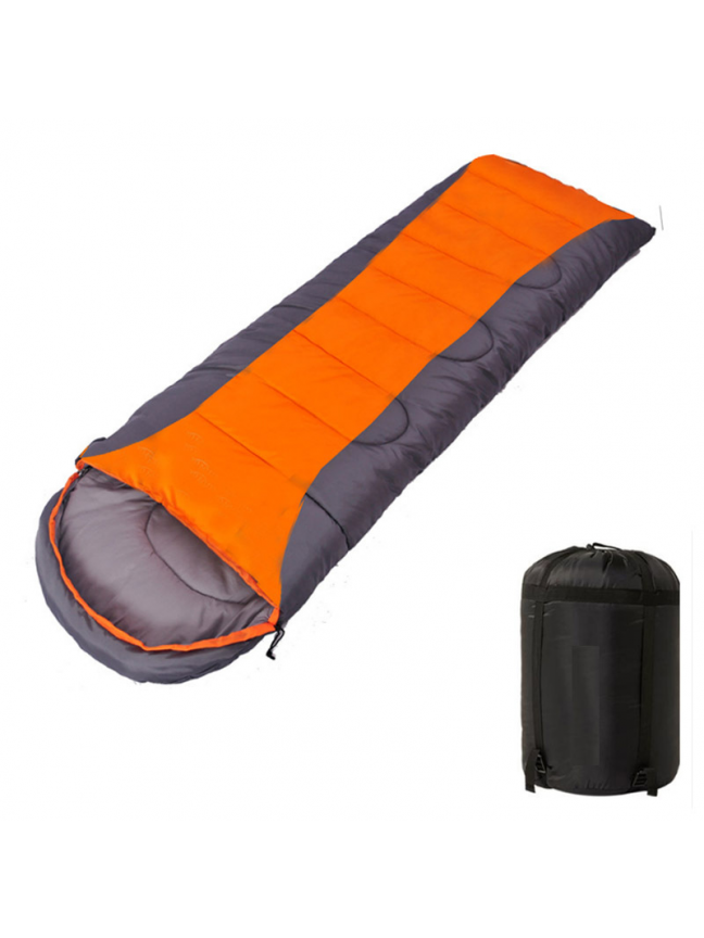 Miegmaišis IMAISEN Oranžinis-pilkas Dvipusis 1300g. 5c -15c Miegmaišis IMAISEN Oranžinis-pilkas Dvipusis 1300g. 5c -15c