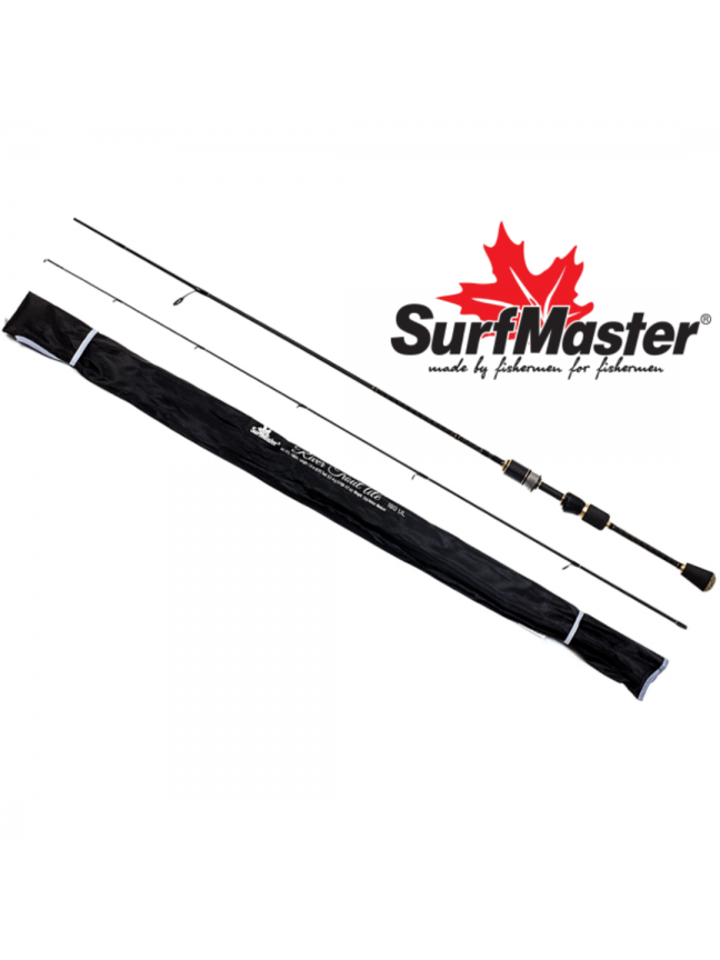 Mikro Spiningas SURF MASTER River Trout TX-30 2-dalių, Ilgis 1,8m, Testas 0.6 - 6g. 2