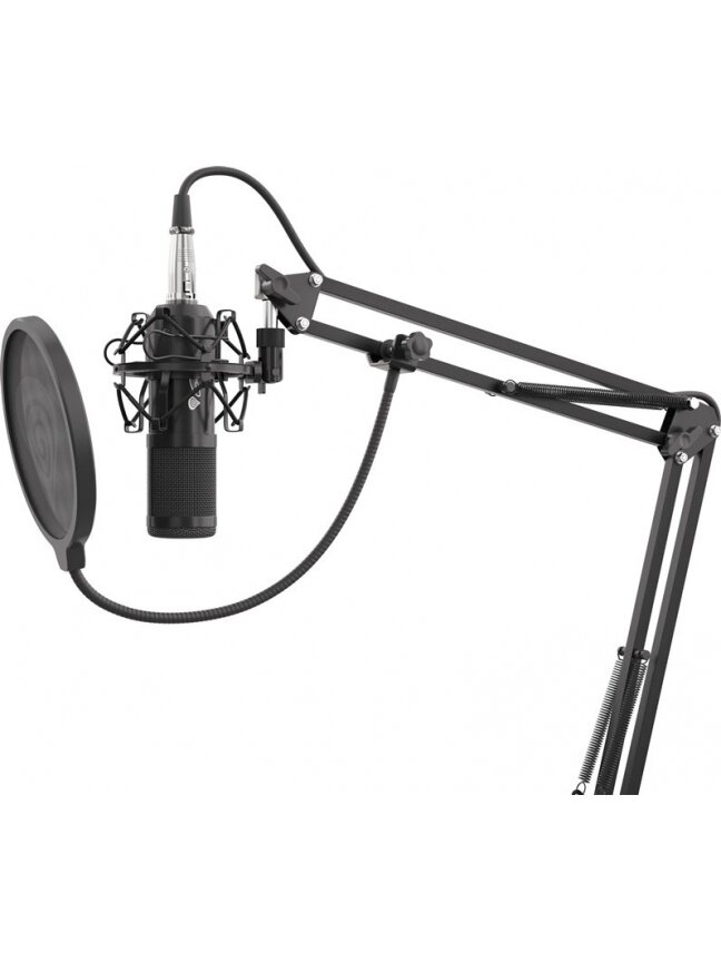 Mikrofonas Genesis Radium 300 XLR, juoda Mikrofonas Genesis Radium 300 XLR, juoda