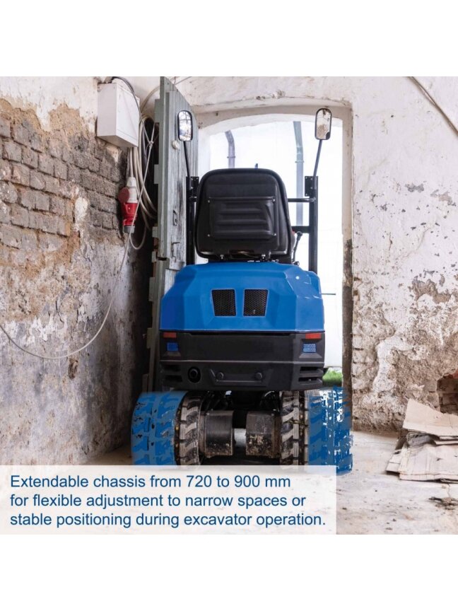Mini-excavator EXC1400, Scheppach 10