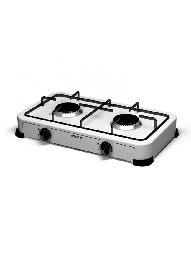 Mini viryklė Brock GS 002 W, balta 1 Mini viryklė Brock GS 002 W, balta 1