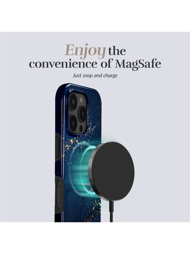 MIO Midnight Sparkle Magsafe Case Compatible for iPhone 15 Pro 1