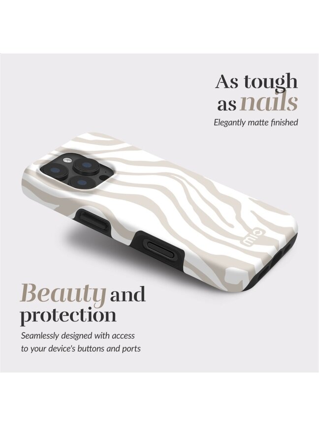 MIO Sandy Zebra Magsafe Case Compatible for Samsung S25 Ultra 5G