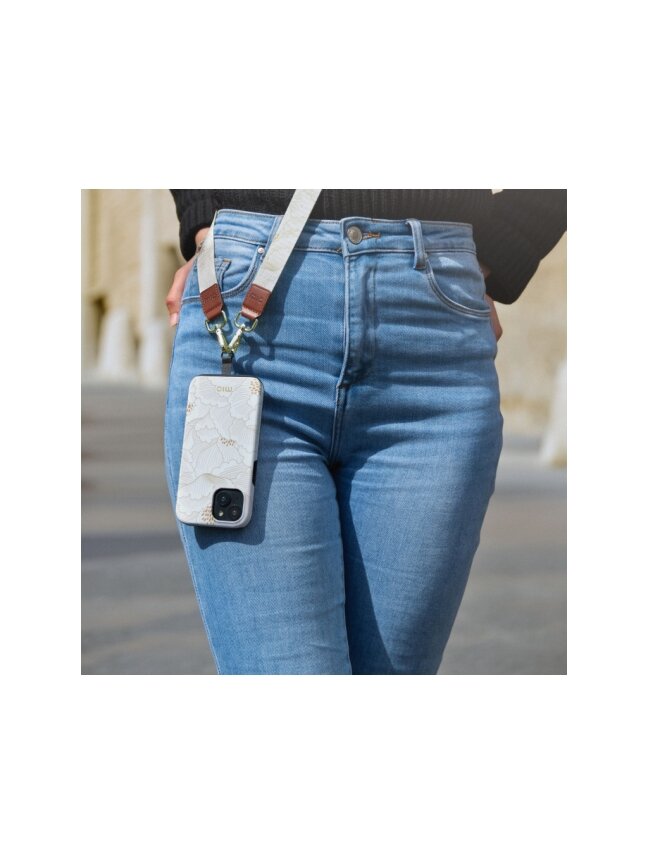 MIO White Roses Magsafe Compatible for Samsung S25 Ultra 5G 2