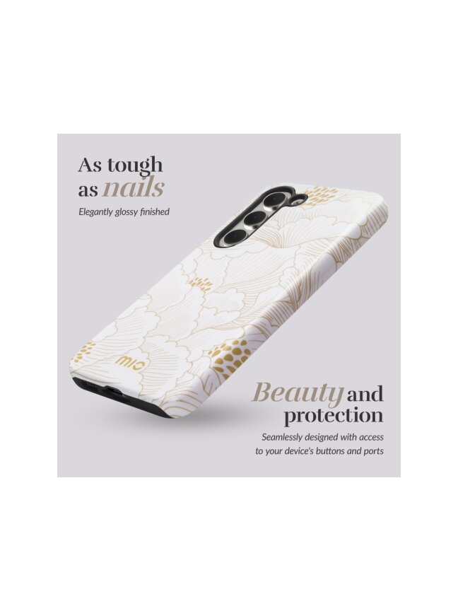 MIO White Roses Magsafe Compatible for Samsung S25 Ultra 5G 5