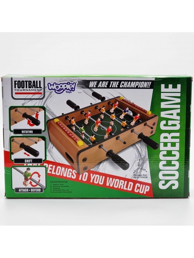 Mini Futbolo Stalas WOOPIE 14 Mini Futbolo Stalas WOOPIE 14