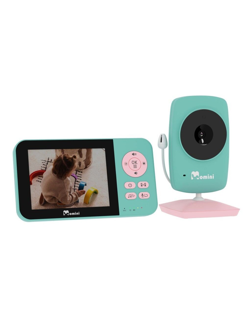 Momini BlissView Baby Monitor 3