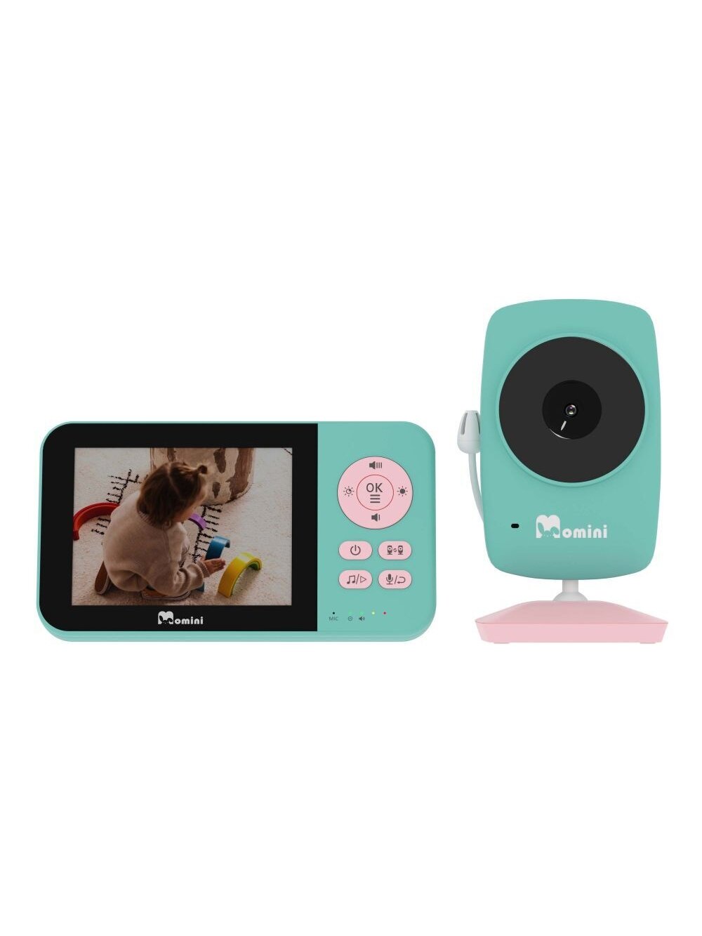 Momini BlissView Baby Monitor 4