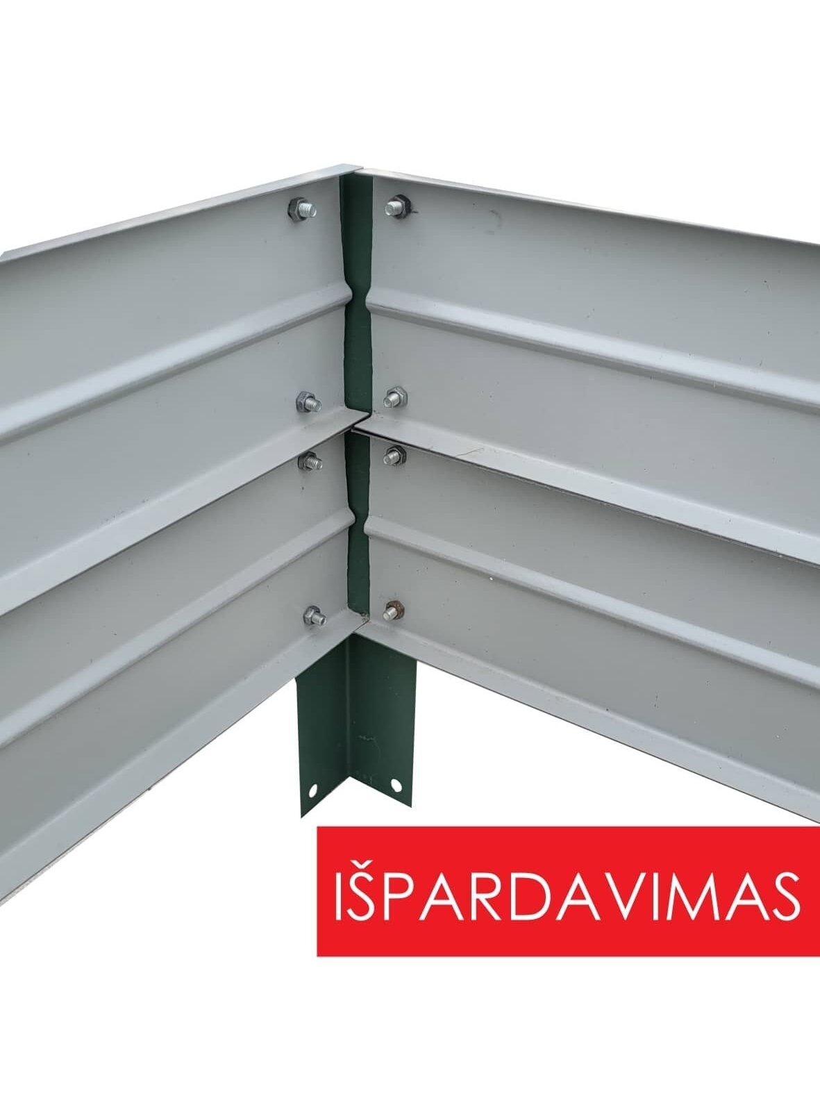 Modulinė pakelta lysvė KLASIKA GARDEN "Laiptai", CHAKI spalvos (su defektais) 1
