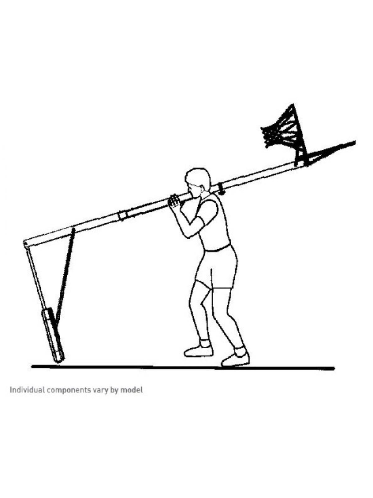 Mobilus Krepšinio Stovas LIFETIME STREAMLINE (2.45 - 3.05m) 2