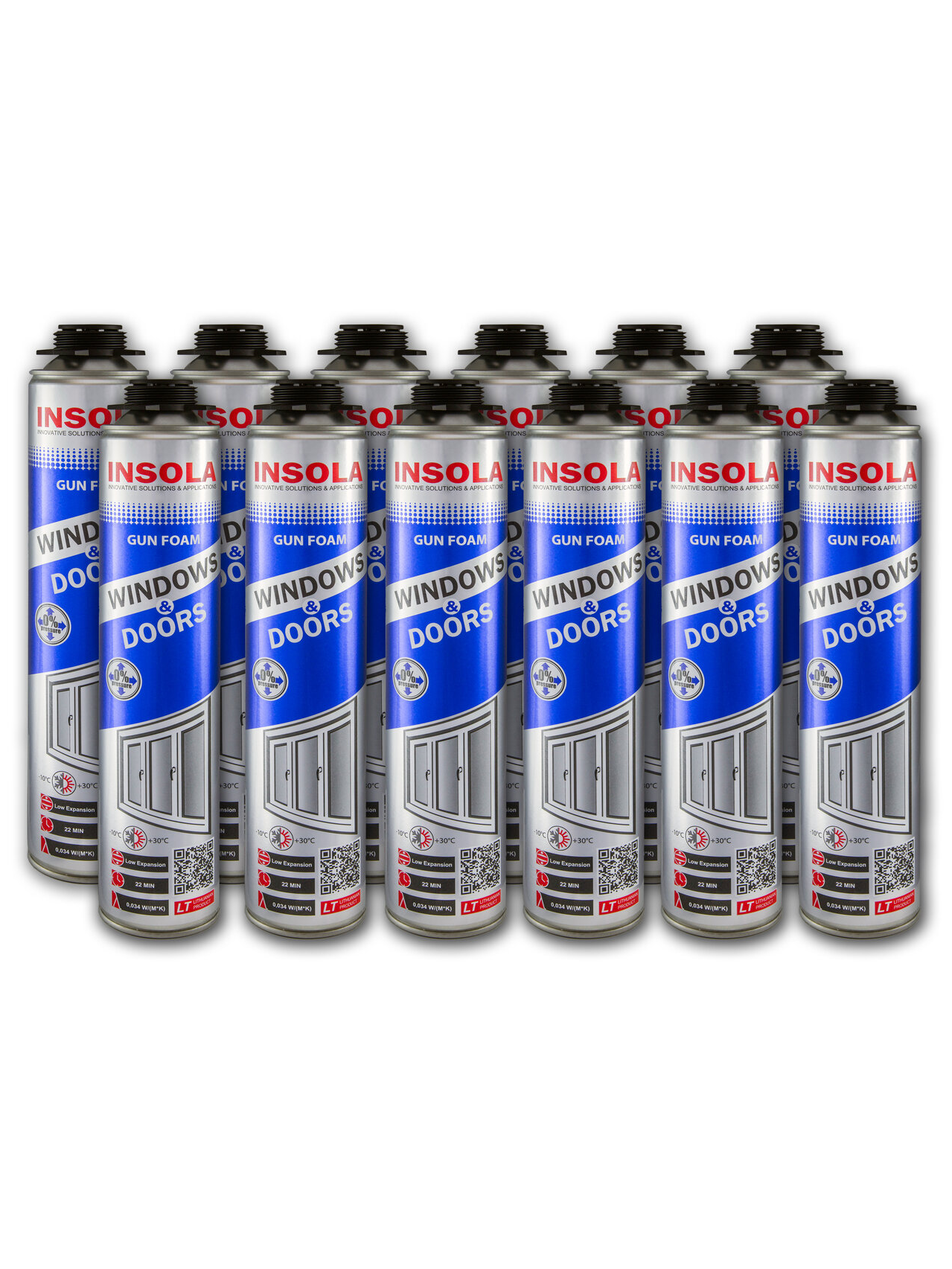 Montavimo putos INSOLA Windows & Doors, 750 ml. 12 vnt. Montavimo putos INSOLA Windows & Doors, 750 ml. 12 vnt.